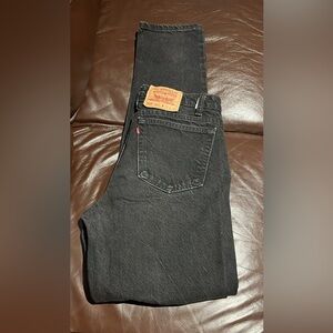 Levi’s 512 Slim Fit Black Jeans 33x34